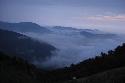南アルプス聖平小屋から日の出時の雲海